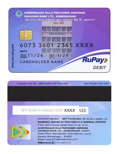 ATM Debit Card